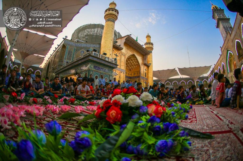 Photos: Small pilgrims visit Imam Ali holy shrine on birth anniversary of Imam Reza